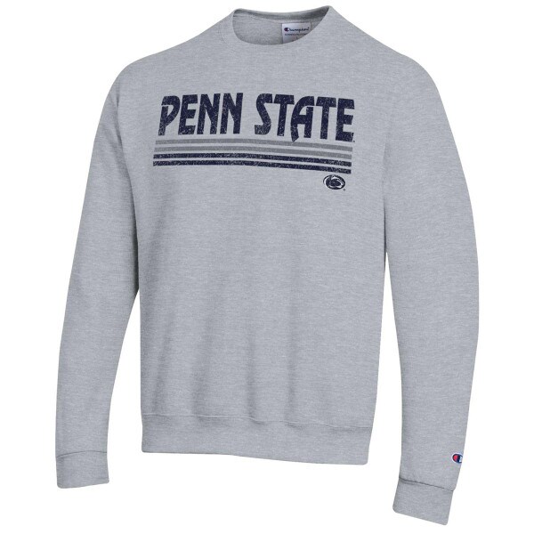 crew sweatshirt PS lines athletic logo image
